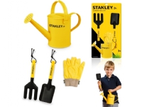 Stanley Jr. Garden Tool Set 1 Pitcher Gloves Hand Harrow and Planting Spade