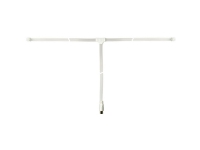 Goobay UKW Dipole, Beige, White, FM, 1,8 m, IEC