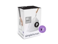 simplehuman 838810003269, 50 l, Hvit