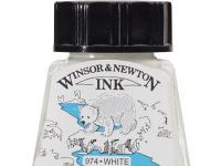 Drawing Ink 14ml White 702 Hobby - Kunstartikler - Akrylmaling