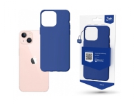 iPhone 14-deksel fra 3mk Matt Case-serien - blå Tele & GPS - Mobilt tilbehør - Deksler og vesker