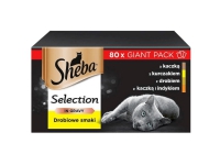 Sheba 4770608257835, Voksen, Kylling, And, Fjærfe,80x85 g