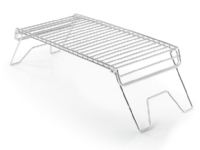 GSI Outdoors GSI Campfire Grill With Folding Legs Rektangulär Rostfritt stål 4 ben 444,5 mm 210,8 mm 33 mm