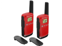Motorola TALKABOUT T42, Profesjonell mobilradio (PMR), 16 kanaler, 4000 m, LCD, 48 mm, 27 mm Tele & GPS - Hobby Radio - Walkie talkie