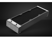 EK Water Blocks Quantum Surface X360M, Radiator, Aluminium, Rustfritt stål, Sort, 1/4, 1 stang, 130 mm