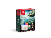 Nintendo | Switch OLED - The Legend of Zelda: Tears of the Kingdom Edition - Spillkonsoll - Full HD - 64GB - Svart/Hvit | Inkl. 2 x Joy-Con (gull/grønn) Gaming - Spillkonsoller - Nintendo Switch