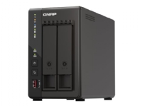 QNAP TS-253E - NAS-server - 2 fack - 16 TB - SATA 6Gb/s - HDD 8 TB x 2 - RAID RAID 0, 1, JBOD - RAM 8 GB - 2.5 Gigabit Ethernet - iSCSI support
