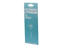 DELTACO Ultimate - Batteri 10 x CR2032 - Li (en pakke 10)