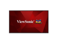 ViewSonic CDE6520-W-E - 65 Diagonal klasse LED-bagbelyst LCD paneldisplay - digital skiltning - 4K UHD (2160p) 3840 x 2160