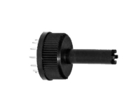 KYOCERA/AVX 9341901431 9341901431 Drejekontakt 150 V DC/AC 130 mA Afbryderpositioner 4 15 ° 1 stk