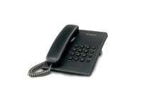 Panasonic KX-TS500, Analog telefon, Kablet håndsett, Sort Tele & GPS - Fastnett & IP telefoner - Alle fastnett telefoner