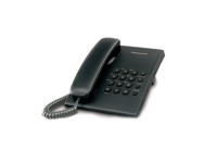 Bilde av Panasonic Kx-ts500, Analog Telefon, Kablet Håndsett, Sort