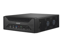 Shuttle XPC slim XH610 - Barebone - Slim-PC - LGA1700 sokkel - Intel H610 - uten CPU - RAM 0 GB - GigE, 2.5 GigE - sort PC & Nettbrett - Stasjonær PC - Bare bein