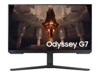 Bilde av Samsung Odyssey G7 S28bg700ep - G70b Series - Led-skjerm - Smart - Gaming - 28 - 3840 X 2160 4k @ 144 Hz - Ips - 300 Cd/m² - 1000:1 - Displayhdr 400 - 1 Ms - 2xhdmi, Displayport - Høyttalere - Svart