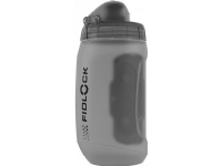 Fidlock Twist Bottle 450 + Bottle Connector clear black Sykling - Sykkelutstyr - Drikkebokser og flaskeholdere