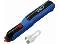 Dedra limpistol Varmlimpistol 4V 2,0Ah, 7-8mm, trådløs USB El-verktøy - DIY - El-verktøy 230V - Limpistol