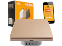 Spacetronik SL-ES11 Wi-Fi enkel lysbryter Golden Charm