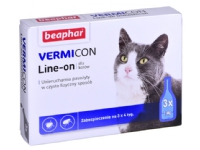 Beaphar 11901, Dråper for loppe- og flåttbehandling av kjæledyr, Katt, 1 ml, Flaske, Boks, 3 stykker