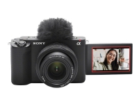 Sony a ZV-E1L - Digitalkamera - speilløst - 12.1 MP - Full Frame - 4K / 59.94 fps - 2.1optisk x-zoom FE 28-60mm f/4-5.6 lens - NFC, Wi-Fi, Bluetooth - svart Foto og video - Digitale kameraer - Speilløst systemkamera