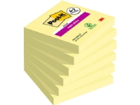 3M 7100259321, firkant, Gult, Papir, 76 mm, 76 mm, 90 ark Papir & Emballasje - Blokker & Post-It - Legg det ut