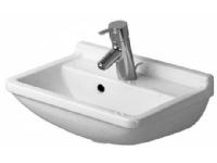 Bilde av Duravit 0750450000, Veggmontert Vask, Keramisk, Hvit, 450 Mm