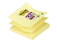 3M Z-Notes, firkant, Gult, Papir, 76 mm, 76 mm, 90 ark Papir & Emballasje - Blokker & Post-It - Legg det ut