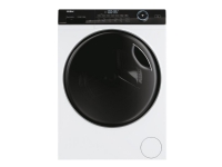 Haier I-Pro Series 5 HW80-B14959TU1 - Vaskemaskin - Wi-Fi - bredde: 60 cm - dybde: 44 cm - høyde: 85 cm - frontileggelse - 8 kg - 1400 rpm - hvit med svart dør