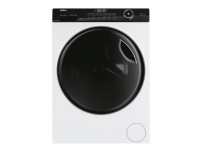 Haier I-Pro Series 5 HW80-B14959TU1 - Vaskemaskin - Wi-Fi - bredde: 60 cm - dybde: 44 cm - høyde: 85 cm - frontileggelse - 8 kg - 1400 rpm - hvit med svart dør Hvitevarer - Vask & Tørk - Frontlastede vaskemaskiner