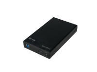 LogiLink UA0276 HDD-hölje 3.5 SATA Serial ATA II Serial ATA III 5 Gbit/s USB-anslutning Svart