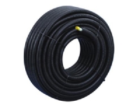 Wavin Pex-One 15 RIR med sort - tomrør. Ruller á 300 meter. Hvidt pex-rør