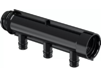 Uponor Q&E PPM fordelerrør 1''. 3x16mm til pex-a. Uden ringe.