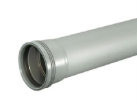 Wavin Wafix pp pipe with sleeve 40 x 500 mm grey