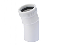 Wavin Wafix pp bend 15° x 50 mm white