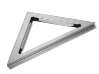 Unidrain ramme hjørne 12mm - til afløbsarmatura 2001 Unidrain 2501