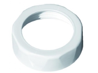 Omløber 1 1/4 hvid plast Rørlegger artikler - Baderommet - Tilbehør for håndvask