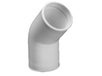 Bøjning Nolato hvid 32mm 45gr m/gummitæt Rørlegger artikler - Baderommet - Tilbehør for håndvask