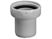 Purus lige overgang med indvendigt gevind 1 1/2 og Ø32 mm indstik i hvid PP Rørlegger artikler - Baderommet - Tilbehør for håndvask
