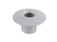 KARFA Rosetbøsning ABS plast. T gennemf af 22 mm/ ½ rør. Kombineres med pakning 015520022 og passer med bøsningsrør 015546/47/49.022