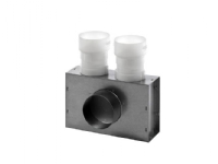 Lav boks for ventil - Ø 100 - 2 studse Ventilasjon & Klima - Baderomsventilator