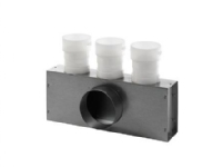 Væg-/loftsboks for ventil - Væg-/loftsboks for ventil Ø125 - 3 studse Ventilasjon & Klima - Baderomsventilator