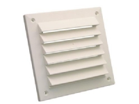 Fresh Murrist 150x150 mm - hvid plast Ventilasjon & Klima - Baderomsventilator