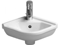Håndvask Starck3 hjør 43x38cm hh & o.l. Rørlegger artikler - Baderommet - Toaletter