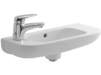 Håndvask D-code 50x22cm hanehul venstre Rørlegger artikler - Baderommet - Tilbehør til toaletter