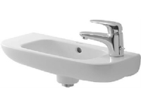 Håndvask D-code 50x22cm hanehul højre Rørlegger artikler - Baderommet - Tilbehør til toaletter