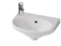 GB Nautic håndvask - 5540 håndvask Nautic 400x275 hanehul venstre Rørlegger artikler - Baderommet - Håndvasker