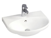 GUSTAVSBERG Nautic 5550 håndvask. Montering med bolte eller 195/240 mm bæringer. Rørlegger artikler - Baderommet - Håndvasker