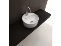 Porcelænsvask AXA Rondo 35x35cm, Hvid Rørlegger artikler - Baderommet - Toaletter