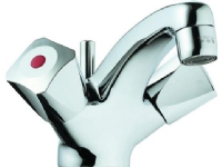 Bilde av Børma Standard Håndvaskarmatur Krom 2-grebs Med Bundventil