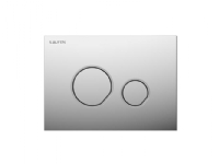 Laufen Lis tryk aw105 krom - betjeningsplade aw105 duoskyl