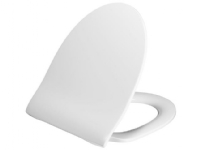 Pressalit hvid toiletsæde type 974 inklusiv fast beslag i rustfri stål. Passer på Ifö Spira og Cera toiletter Rørlegger artikler - Baderommet - Toalettseter